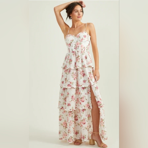 Altar'd State | Dresses | Nwt Floral Tiered Maxi Dress Altard State Xl Corset Top | Poshmark Altar'd State | Dresses | Nwt Floral Tiered Maxi Dress Altard State Xl Corset Top | Poshmark